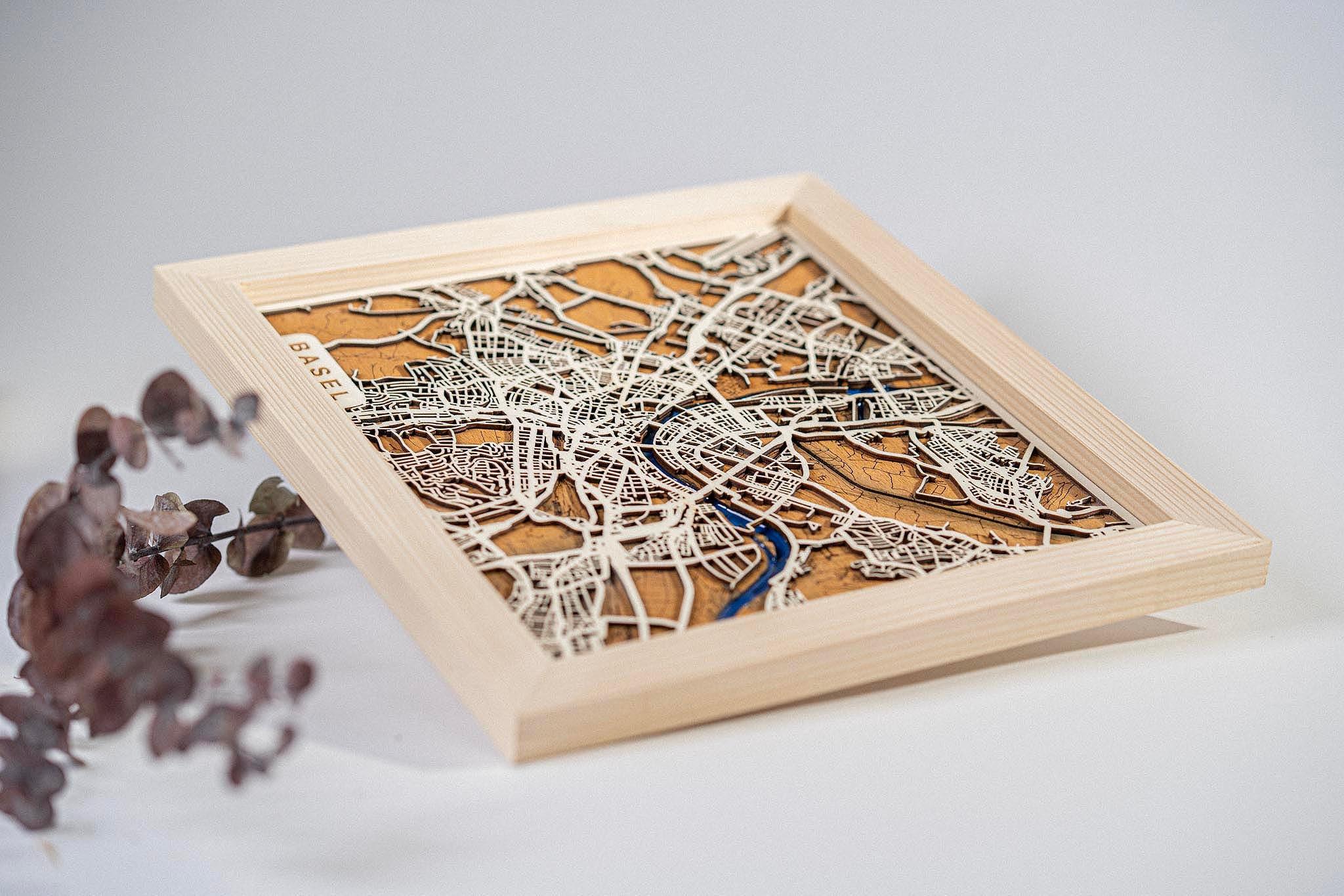 Basel - CityMap - LuneCadeau