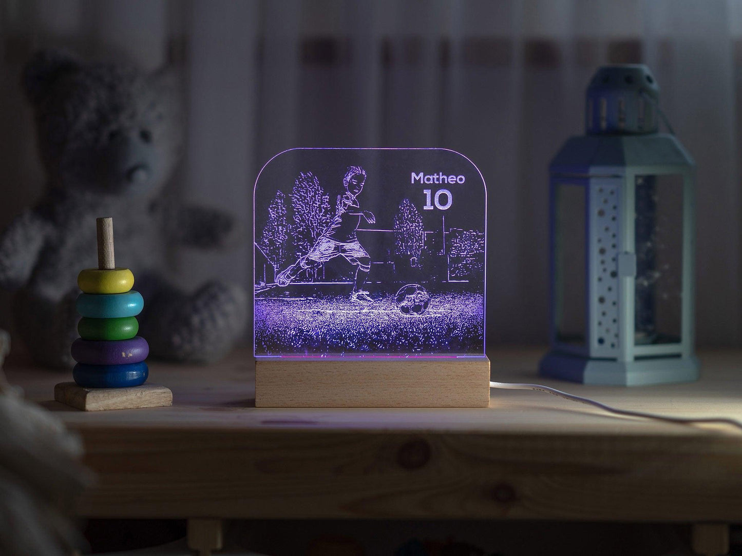 Personalized Night Lamp - LuneCadeau