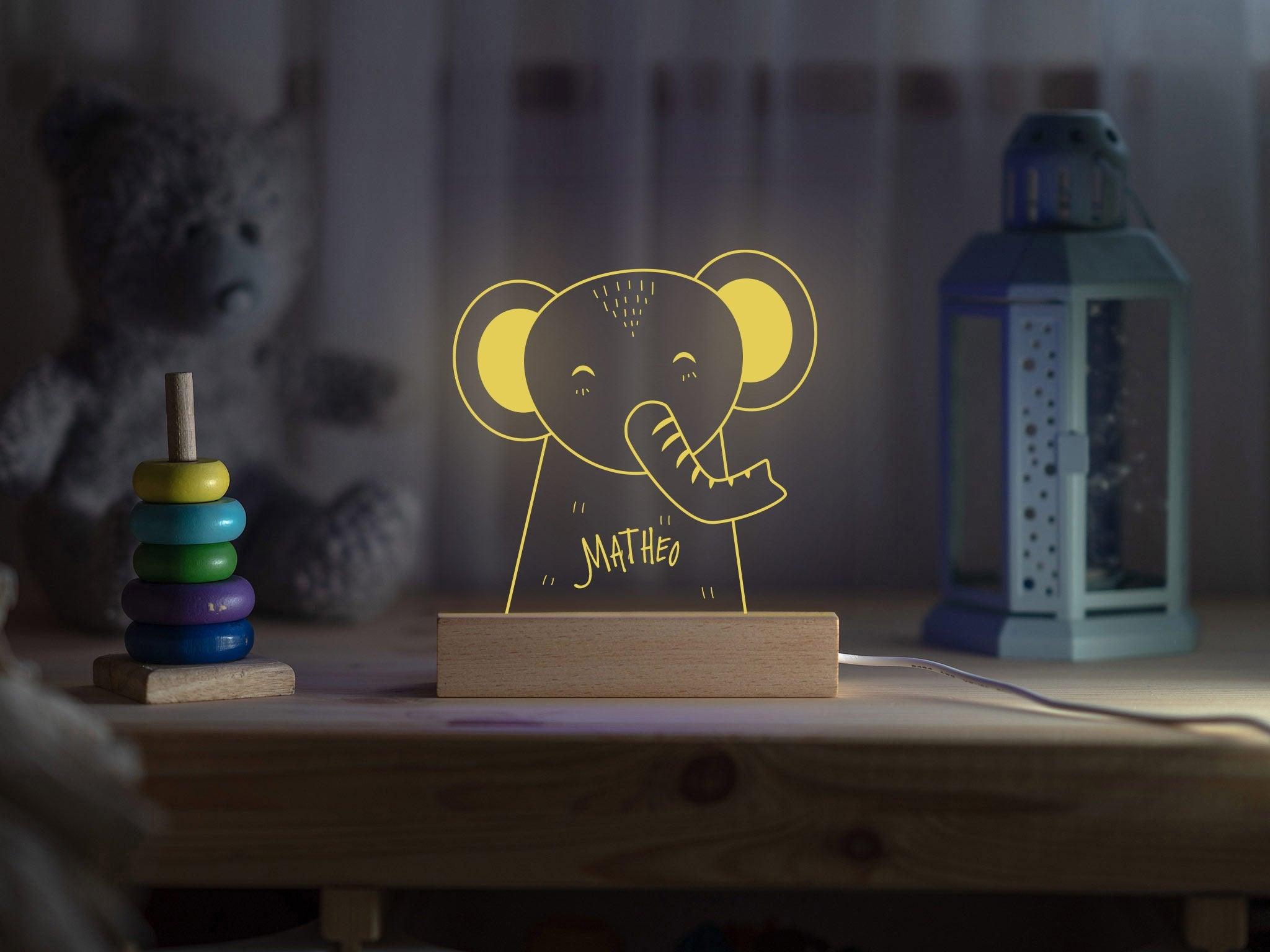 Personalized Night Lamp - LuneCadeau