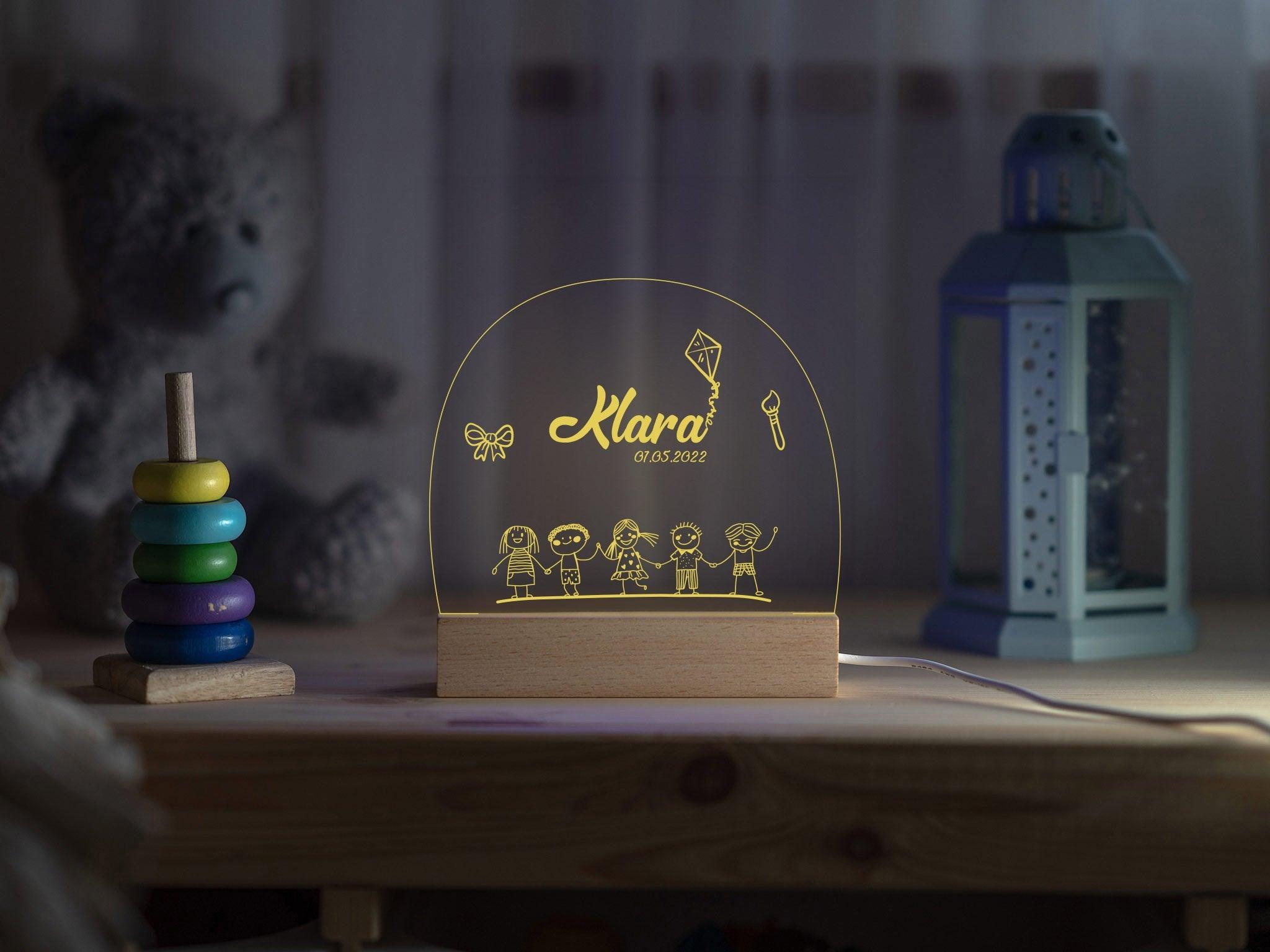 Personalized Night Lamp - LuneCadeau