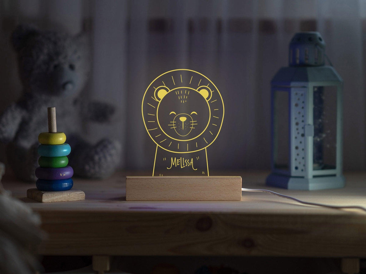 Personalized Night Lamp - LuneCadeau