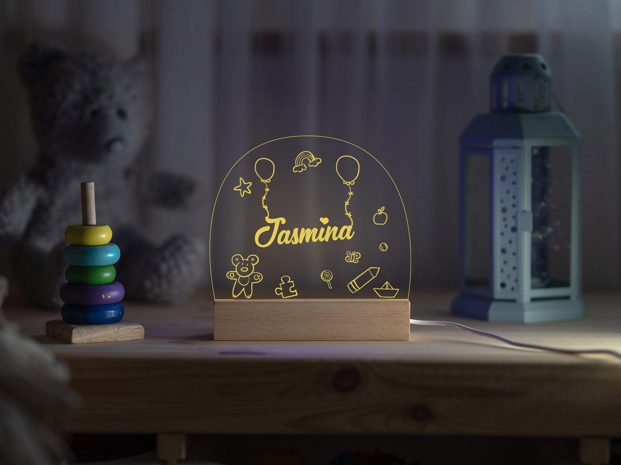 Personalized Night Lamp - LuneCadeau