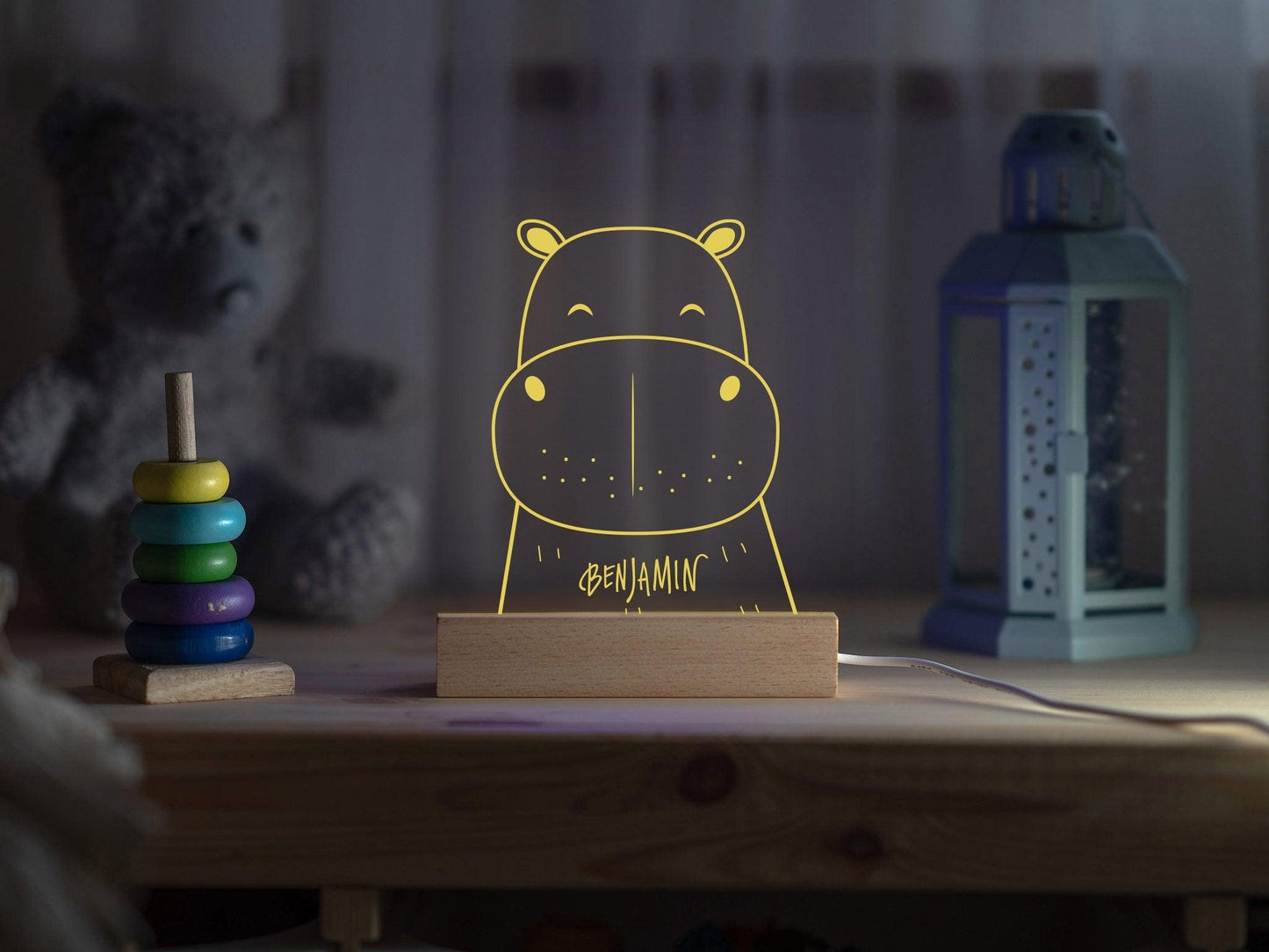 Personalized Night Lamp - LuneCadeau