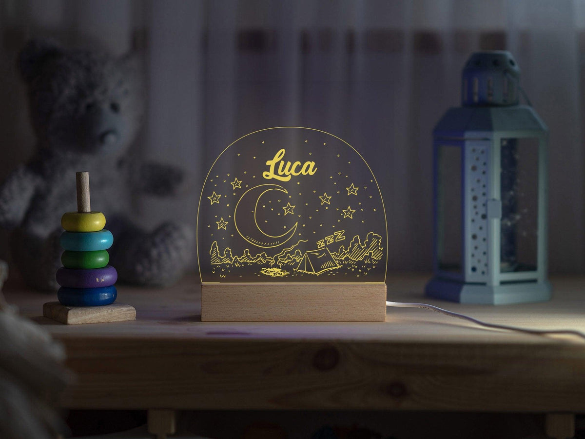 Personalized Night Lamp - LuneCadeau